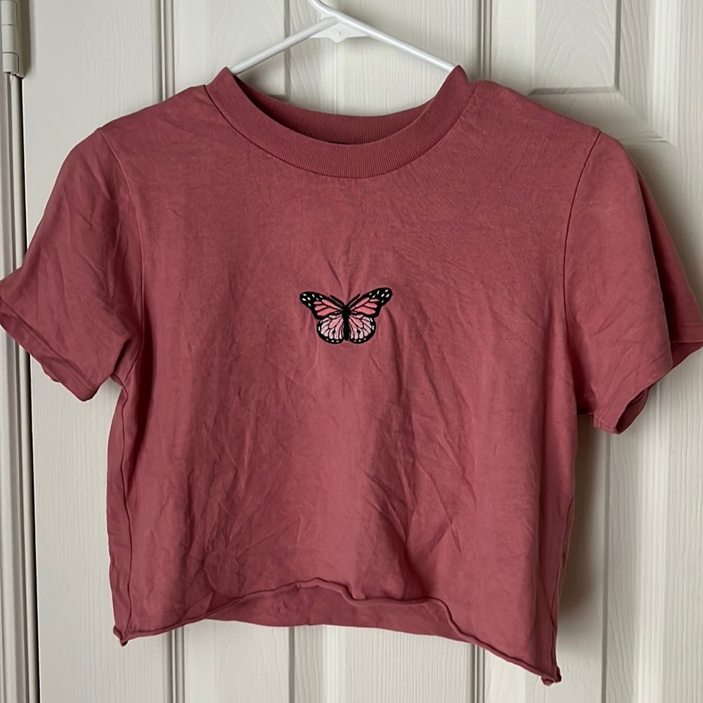 Brandy Mellville crop shirt